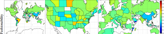 Fashionability Map